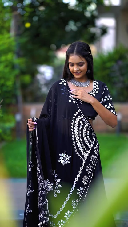 Garba Special Black Chaniya Choli | Navratri Collection