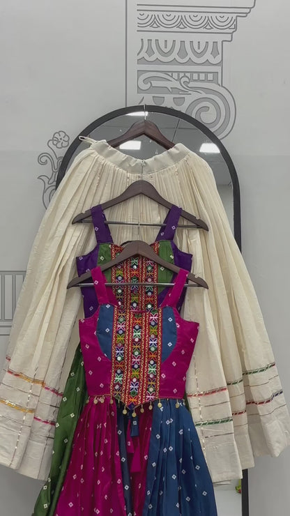 Navratri Special Long Blouse Set