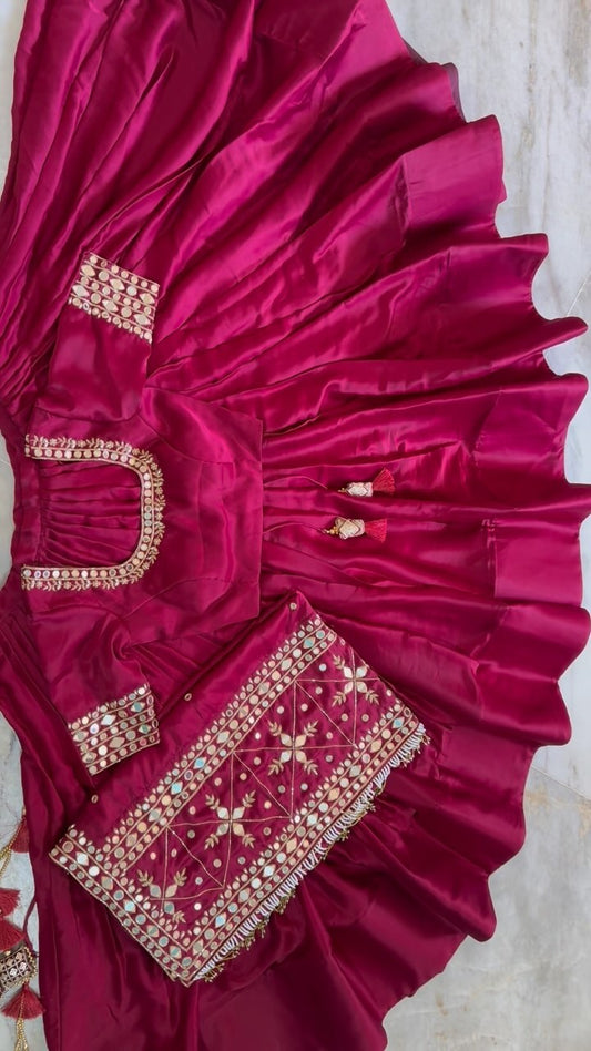 Designer Mirror Work Chaniya Choli for Women