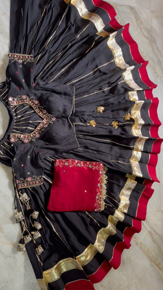 Black Navratri Garba Choli