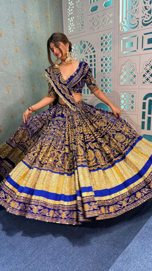 Vintage Work Choli
